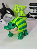 Glorbo Fruttodrillo Toy Colecionável,Boneco Articulado, Meme, Jogo, Brainrot, Exclusivo