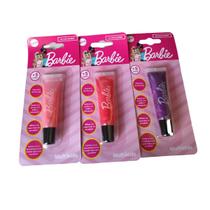 Gloss Barbie Protetor Labial Kit 3 Unidades Hidratante
