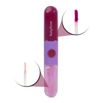 Gloss + Batom Líquido Duo Ruby Rose Ld11 9,6G