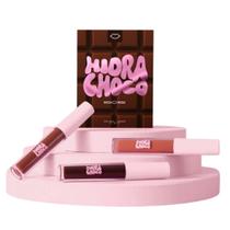 Gloss - Boca Rosa - Hidra Choco Kit Gloss Labial Choccolate