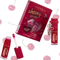 Gloss Cherry Com Chaveiro Edição Especial 6ml Vizzela