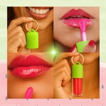 Gloss com Case Lip Juice Morango Mari Maria Makeup Gloss com Case Lip Juice Morango Mari Maria Makeup