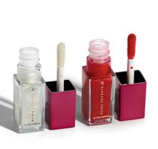 Gloss Crystal Niina Secrets: Vermelho Ágata 7ml e Holográfico Moon Stone 7ml