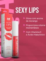 Gloss de volume com ácido hialurônico sexy lips 3,5ml - int