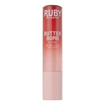 Gloss em bastão stick butter bomb macaron ruby kisses Gloss em bastão stick butter bomb macaron ruby kisses