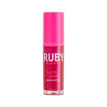 Gloss Glitter Electric Glaze Fuchsia Ruby Kisses