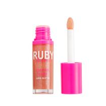 Gloss Glitter Electric Glaze Ruby Kisses - Cor Blush Gold