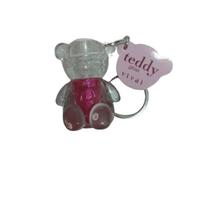 Gloss Glitter Teddy Formato Chaveiro Ursinho Pink 1Un Vivai
