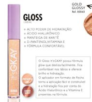 Gloss gold glossy