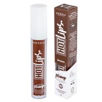 Gloss Hot Lips Brown Vizzela 4g