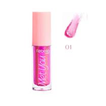 Gloss labial brilhante Met You - Febella - LG40519 - Unidade