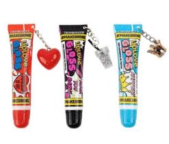 Gloss Labial Cheirinho de Frutas com Pingente Lip Love