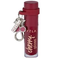 Gloss labial Cherry Gloss com chaveiro de cereja Vizzela