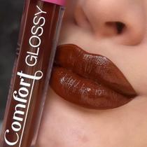 Gloss Labial Comfort Glossy Mahav Brilho Intenso e Hidratação para os Lábios