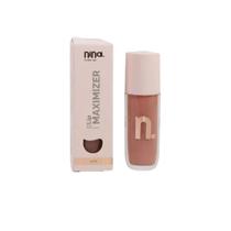 Gloss Labial Cor: Nude Lip Maximizer - Nina Makeup Gloss Labial Cor: Nude Lip Maximizer - Nina Makeup