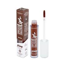 Gloss Labial Hidratante Efeito Plump Vizzela Hot Lips Vegano Preenche C/ Brilho e Ácido Hialurônico