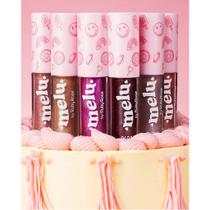 Gloss Labial Melu Ruby Rose Brilhante Hidratante RubyRose Com Cheiro e Sabor
