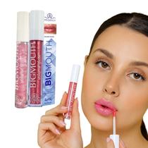 Gloss Labial Phallebeauty Volume Big Mouth Efeito Preenchimento labial Hidratação Ácido Hialuronico