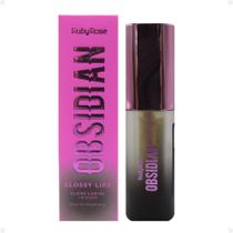 Gloss Labial Ruby Rose Obsidian Glossy Lips Malachite Hb-7200-1