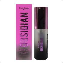 Gloss Labial Ruby Rose Obsidian Glossy Lips Moonstone Hb-7200-4