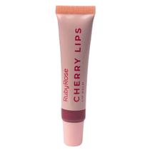 Gloss Lip Balm Labial Hidratante Cherry Lips Ruby Rose HBL6503