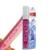 Gloss Lip Volume Aumenta Lábios Rosa