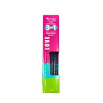 Gloss Lip Volumoso 3 Em 1 Cor 300 Incolor Max Love com Vitamina E Ácido Hialurônico e Rosa Mosqueta