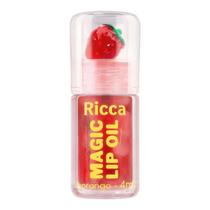 GLOSS MAGIC LIP OIL MORANGO RICCA BRILHO LABIAL 4ml 3838