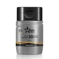 Gloss Matizador 3D Blond Black Efeito Grafite 100ml - Magic Profissional - Magic Color