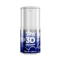 Gloss Matizador 3D Ice Blond Efeito Cinza 100ml - Magic Color Gloss Matizador 3D Ice Blond Efeito Cinza 100ml - Magic Color