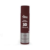 Gloss Matizador Efeito Marsala 3d Magic Color 300ml Gloss Matizador Efeito Marsala 3d Magic Color 300ml