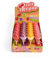 Gloss Pirulito Vivai Cores e Sabores Brilho Labial Lip Gloss Fruti Lollipop