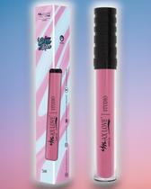 Gloss Rosa Látex Max Love - Brilho Semi-Transparente