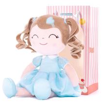Gloveleya Boneca Coração Azul 40 Cm + Sacola By Metoo - Original