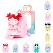 Gloveleya - mochila com boneca princesa encantada - com sacola - Gloveleya Dolls