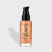 Glow Booster Pure Gold FPS70 30ml PINK CHEEKS Protetor Solar Glow Resistente a água e ao suor