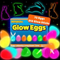 Glow Easter Eggs PartySticks 72 + 216 Mini Glow Sticks