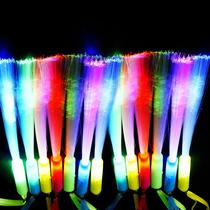Glow Fiber Optic Wand Glow Sticks Propings 12 peças para festas