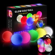 Glow Golf Balls Crestgolf 4 Luzes embutidas Iluminação de 300 horas