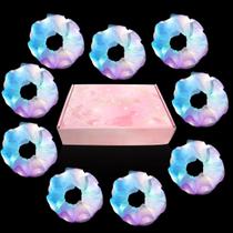 Glow In The Dark Scrunchies E-Kuker com 3 modos de luz (9 unidades)