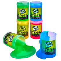 Glow in the Dark Slime Playbees, pacote com 6, Bulk Ninja Turtle
