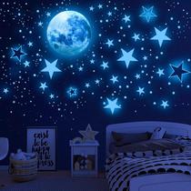 Glow in The Dark Stars Airsnigi 1120 unidades para decoração de quarto infantil Glow in The Dark Stars Airsnigi 1120 unidades para decoração de quarto infantil