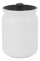 GLOW POTE 14x10x10cm 850ml CERÂMICA BRANCO GLOW POTE 14x10x10cm 850ml CERÂMICA BRANCO