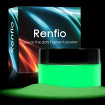 Glow Powder Renfio 100g para suprimentos de resina, esmalte de unhas, lodo Glow Powder Renfio 100g para suprimentos de resina, esmalte de unhas, lodo