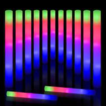 Glow Stick Taotuo LED Foam Glow Sticks, pacote de festa de 42 unidades