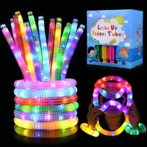 Glow Sticks Gigilli, pacote com 24 lembrancinhas de festa, crianças, 8-12, 4-8, Páscoa Glow Sticks Gigilli, pacote com 24 lembrancinhas de festa, crianças, 8-12, 4-8, Páscoa