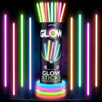 Glow Sticks JOYIN 300 peças de lembrancinhas de festa Glow Sticks de 8 polegadas