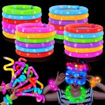 Glow Sticks Kannove Christmas Party Favor Kids 48 unidades com LED Glow Sticks Kannove Christmas Party Favor Kids 48 unidades com LED