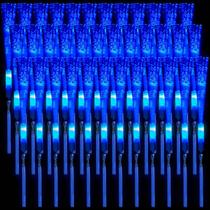 Glow Sticks Skylety Light up Wands, LED de fibra óptica, pacote com 36 unidades, azul Glow Sticks Skylety Light up Wands, LED de fibra óptica, pacote com 36 unidades, azul