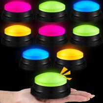 Glowing Buzzers Honoson para jogos de perguntas e respostas de 8 peças Glowing Buzzers Honoson para jogos de perguntas e respostas de 8 peças